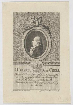 Bildnis des Lorenz von Crell