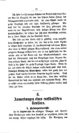 Anmerkungen eines musikalischen Revisors