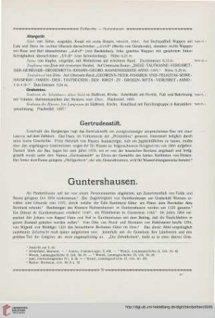 ⟦Guntershausen⟧