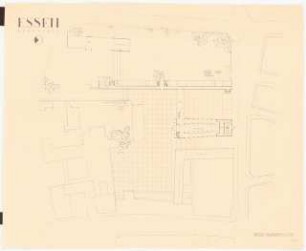 Burgplatz, Essen: Lageplan