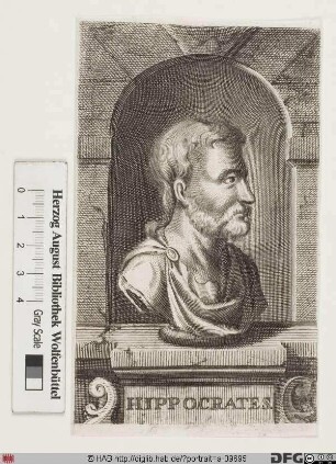 Bildnis Hippokrates von Kos