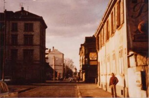 Altstadt, Dörfle. Waldhornstraße/Ecke Markgrafenstraße (?)