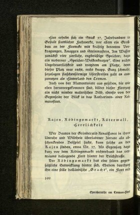 Kajen, Rödingsmarkt, Küterwall, Herrlichkeit