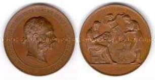 Medaille der Weltausstellung in Wien für Mitarbeiter