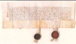 Verzicht der Elisabeth von Kleve auf die Sukzession in das Herzogtum Kleve.
