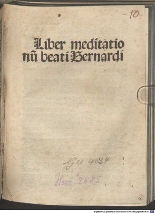 Meditationes de interiori homine : mit Annotationes