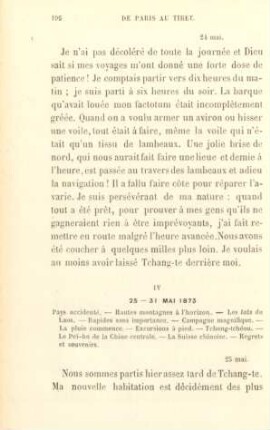 IV. 25 - 31 Mai 1873
