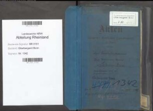 Schornstein; Ernst, Bergassessor; Prüfungs- u. Personalakten Band 1