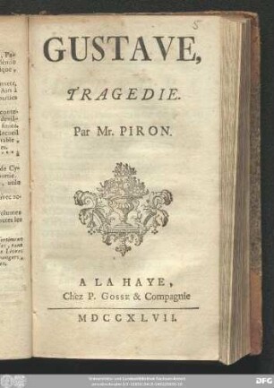 Gustave : Tragedie