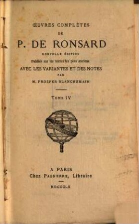 Oeuvres complètes, 4