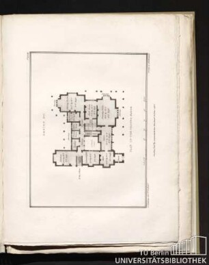 Pl. 41. Design, No. 7. Plan of the groundfloor.