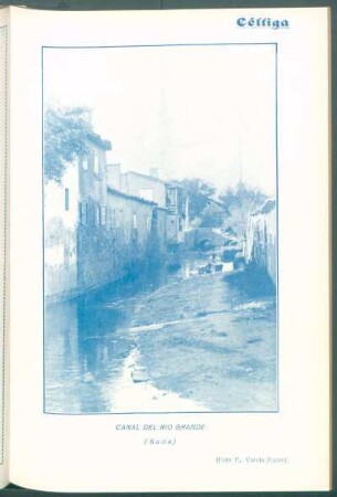 [Vista del] Canal del Río Grande (Sada)