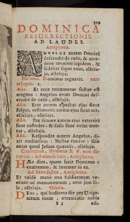 309-347, Dominica Resurrectionis ad Laudes