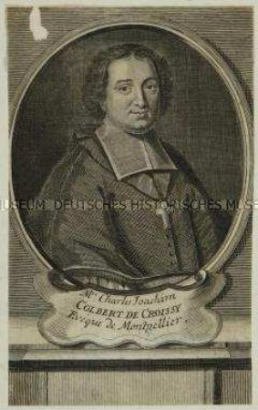 Porträt des Bischofs von Montpellier, Charles-Joachim Colbert de Croissy