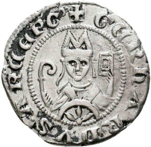Erzbischof Gerhard I. Wildgraf 1251-1259 - Pfennig