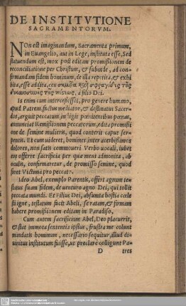 De Institutione Sacramentorum