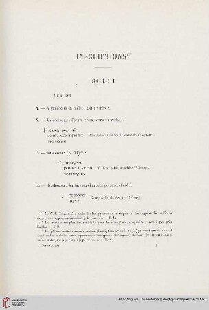 Inscriptions