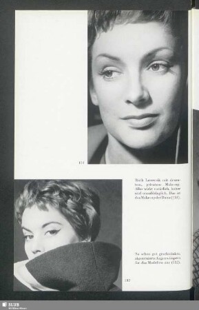 Ruth Leuwerik mit dezentem Make-up