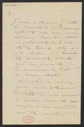 Brief an B. Schott's Söhne : 01.04.1888