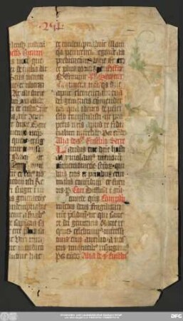 [Halle (Saale), Universitäts- und Landesbibliothek Sachsen-Anhalt, Ms Fragm. 171]