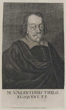 Bildnis des Valentinus Thilo