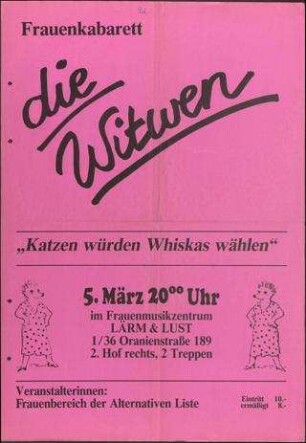 "Katzen würden Whiskas wählen"