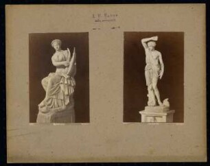 Vatikanische Museen (Apostolischer Palast), Rom: Antikensammlung, Terpsichore und stehende Amazone nach Phidias