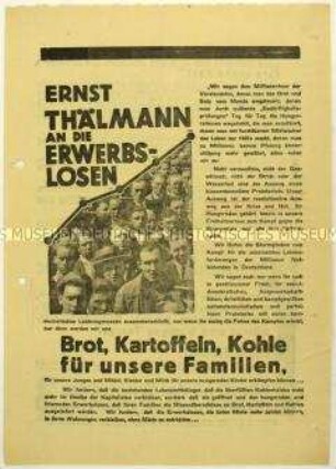 Aufruf der KPD zur Reichstagswahl 1933