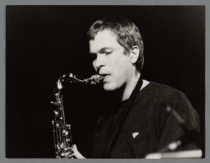 Christoph Lauer : Portrait des Saxophonisten Christoph Lauer beim 26. Jazz Jamboree Warschau 1984