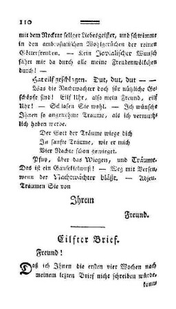 Eilfter Brief