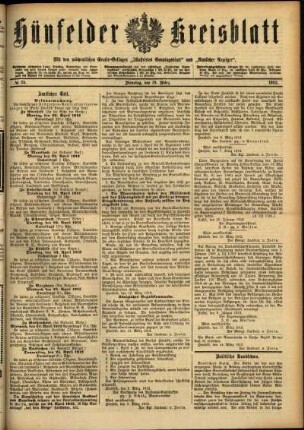 Ausgabe vom Dienstag, den 19. März 1912.