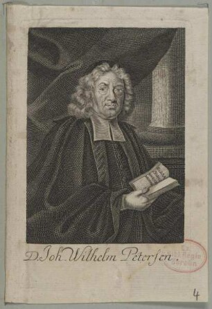 Bildnis des Joh. Wilhelm Petersen
