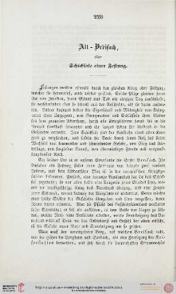 Alt-Breisach oder Schicksale einer Festung