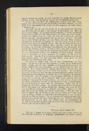 Kleinpopo, den 5. August 1904.