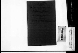 Aufhebung des Lehensverbands zwischen der Krone und dem Haus Fürstenberg (1819-1821)