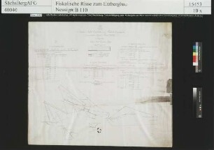 Dresdner Bergbaulust Tiefer Erbstolln oder Friedrich Erbstolln bei Berggießhübel, Grubenfelder der Gräflich Einsiedelschen und Freiherrlich von Burgkschen Eisensteingruben