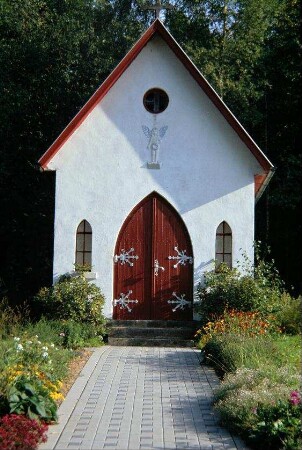 Giebelseite Friedhofskapelle