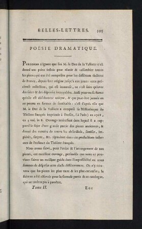 395-545, Poésie Dramatique