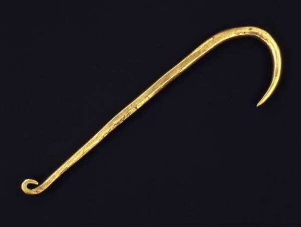 Gold hook