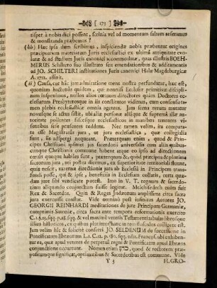 173-180, (hh) Haec ipsa dum scribimus, inspiciendae ...