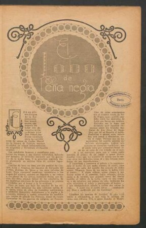 El lobo de Peña Negra : Ilustraciones de Zavattaro