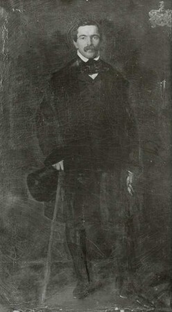 Bildnis Utz von Schönberg : Ferdinand von Rayski (1808-1890): Bildnis Utz von Schönberg, Rittergutsbesitzer und Abgeordneter